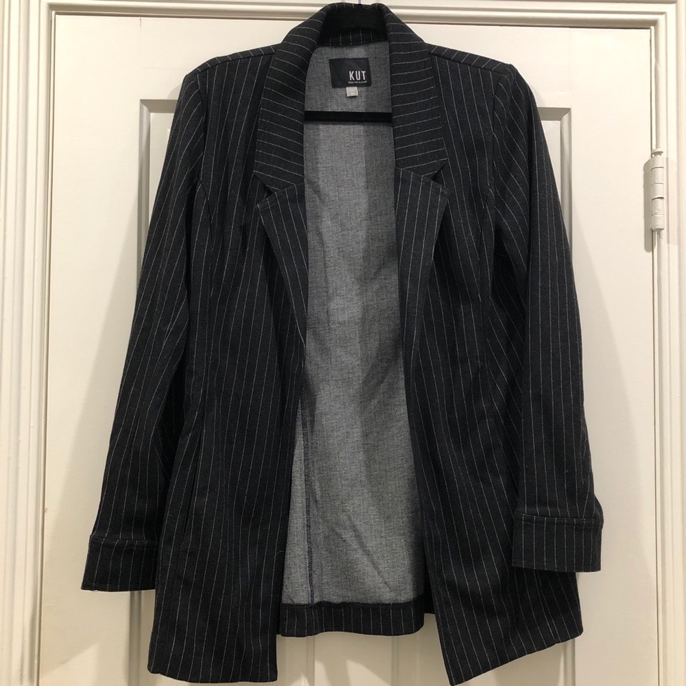 Kut From The Kloth Pinstripe Blazer!